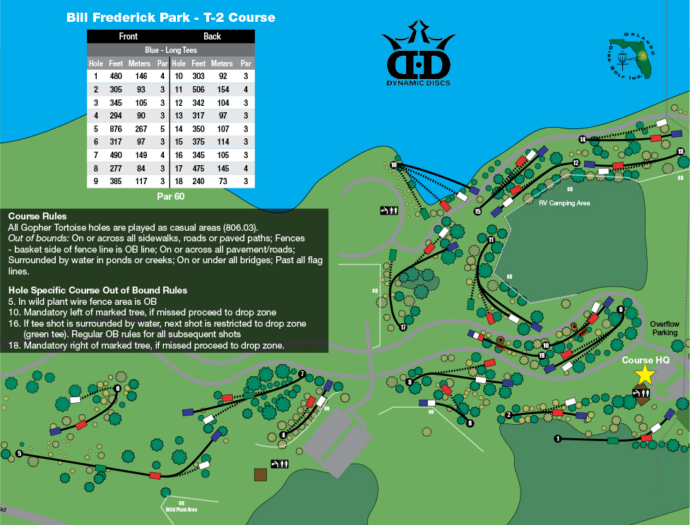 Bill Frederick Park – 2021 PDGA Amateur Disc Golf World Championships